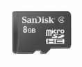8 Gb Sandisk or Kingston Micro Sd Card Class 4